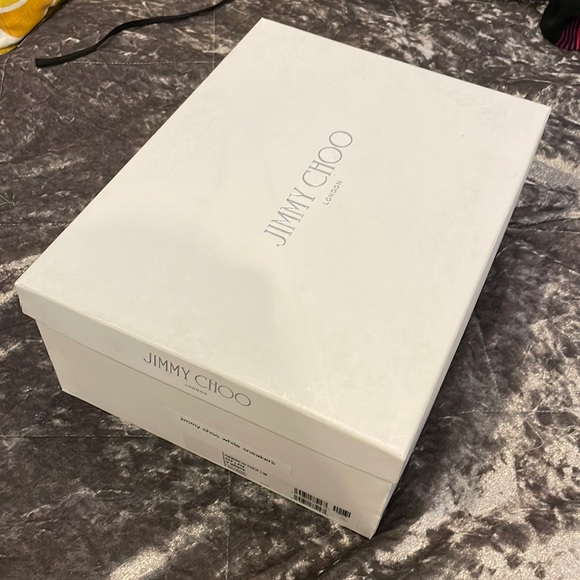 Jimmy Choo white sneakers size 38 - Picture 11 of 11